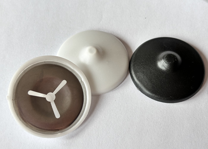 40mm Dia Plastic Insulation Dome Cap Washers With Speed Clips