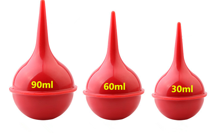 Hospital Consumable Medical Supplies Mini Ear Clear Syringe For Child Older Vet