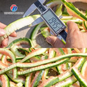 watermelon Hami Melon Vertical one knife peeling machine papaya chieh-qua