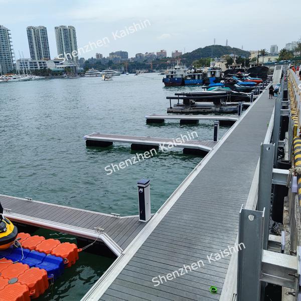 Private Berth Marine Floating Docks Marine Grade Aluminum Floating Pontoon