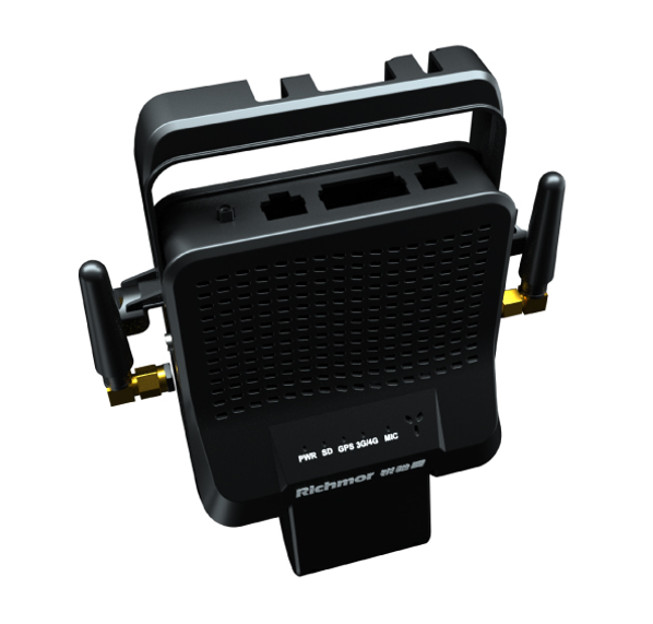 Facial Recognition 4 Channel Car DVR for Truck Transport Taxi Bus Richmor iWeiBao 8-36v