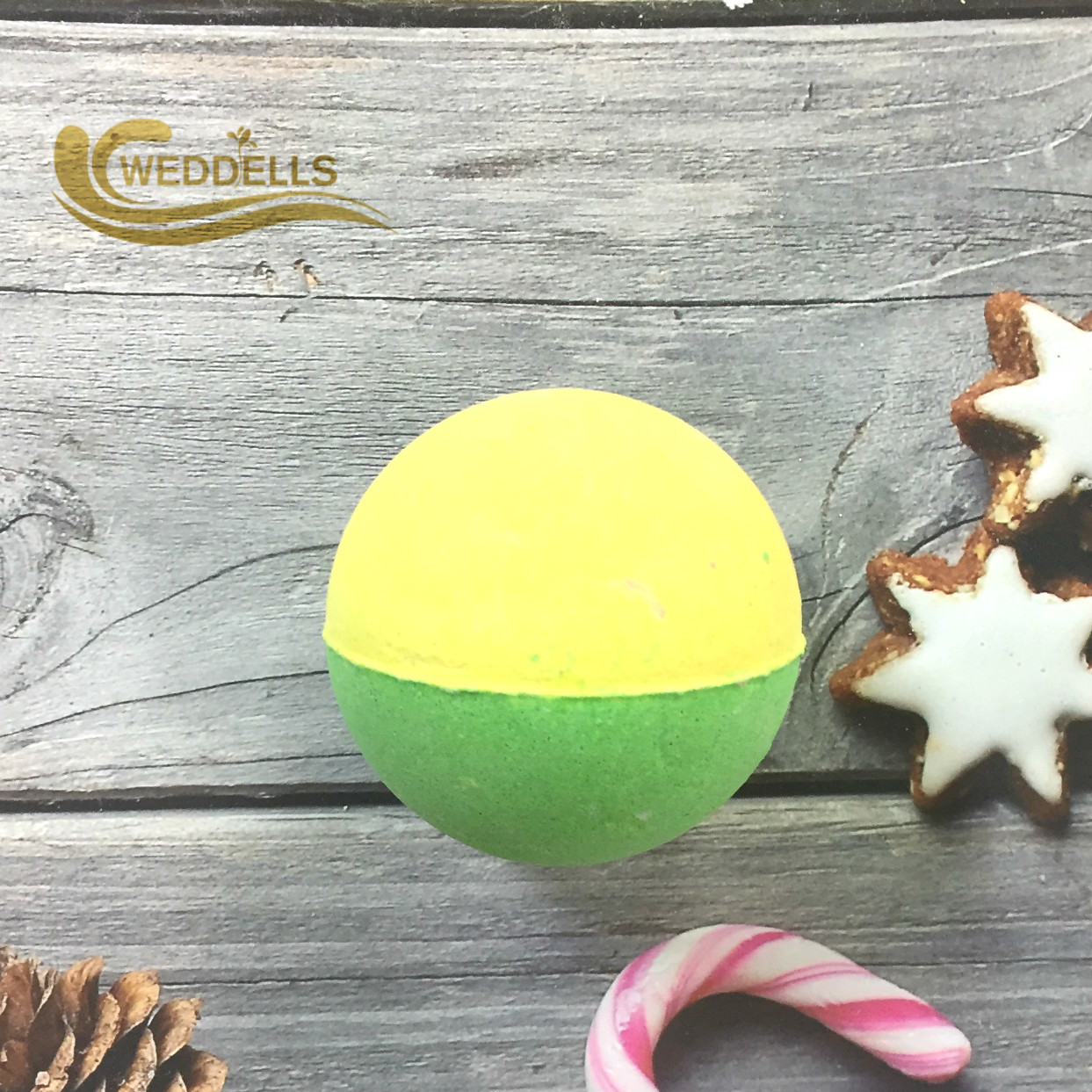 Shrinking Wrap Custom Bath Bombs With Logo Label With Coconut Essential Oil