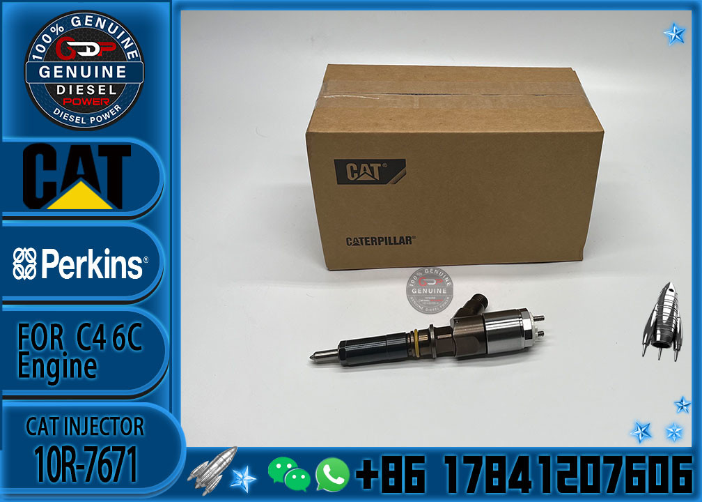 Excavator Parts CAT E 320D 323D c4.4 C6.6 Engine Fuel Injector 32F61-00062 10R-7671 320-0677