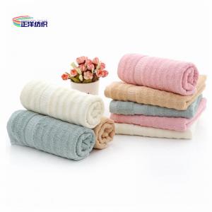 Quality Kitchen Reusable Cloth Four Color 35x75cm 400GSM 21S Cotton Bath Towel Face Towel for sale