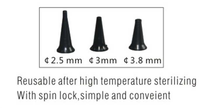 ENT mini handheld optical medical otoscope