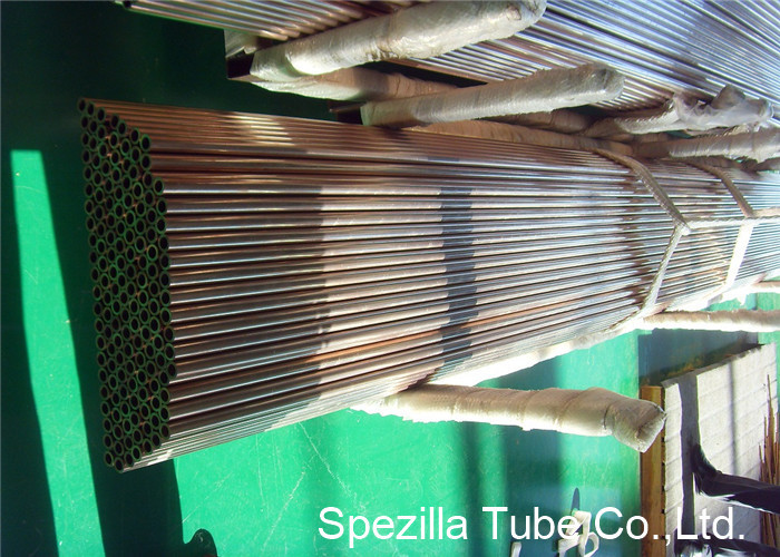 UNS C71500 Copper Nickel Tube O61 Straight Tube Heat Exchanger Fully Annealed Seamless Alloy Pipe