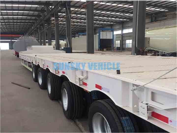 low bed trailer
