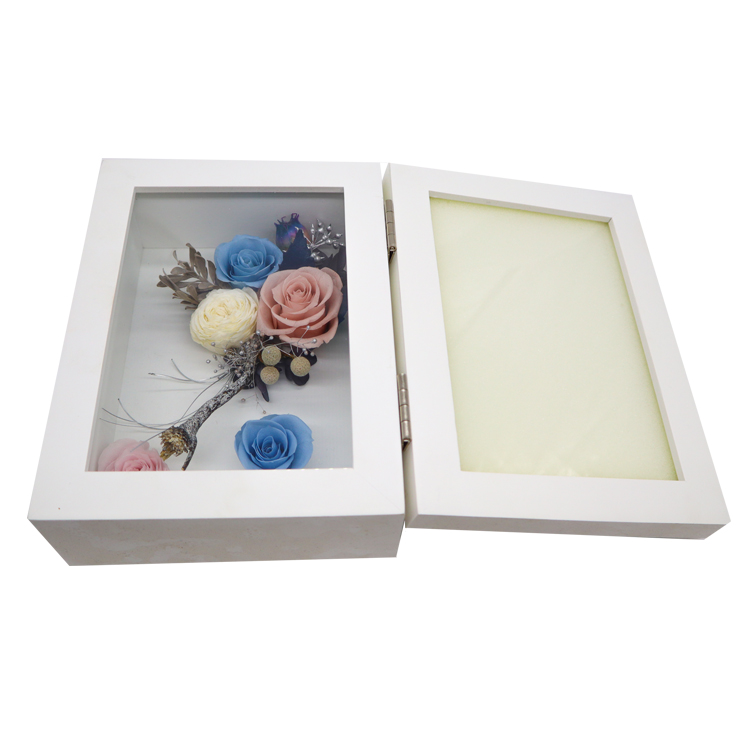 Colorful Dried Flower Photo Frame Eco Friendly Great For Christmas Decoration