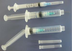 China Disposable Medical 1ml -60ml Plastic Syringe Luer Slip Tip With Needle on sale