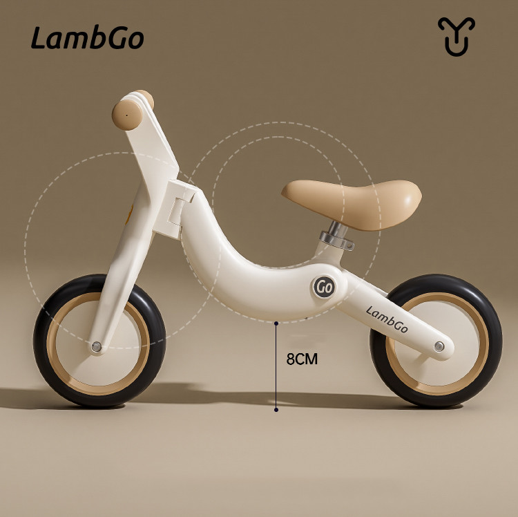 Experience Riding Childrens Two Wheeler Balance Bike Comfortable Saddle