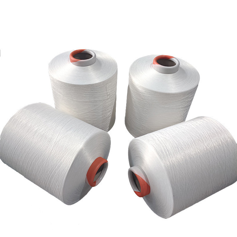 Raw White Black 300D/96F DTY Polyester Yarn For Knitting Machine