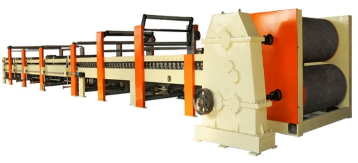 30kw Double Facer Corrugated Machine , 1800mm Width Carton Box Machine