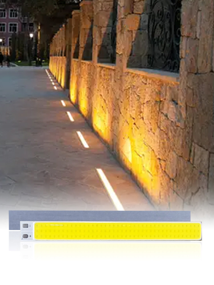 Aluminum PCB COB LED Light Strip - Decorative, Landscape, Park Lighting, Waterproof & Dimmable
