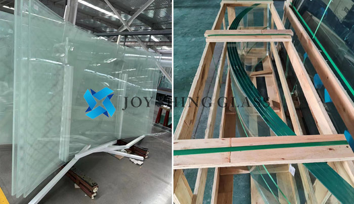 Colored Laminated Glass 5+5mm Decorative Laminated Glass PVB Interlayer