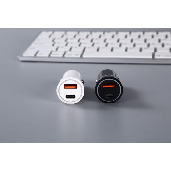 36W Quick Charge 3.0 Car Charger ETL Dual USB C Adapter