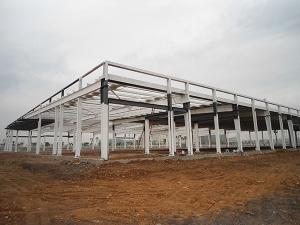 China Q355B Carbon Steel Structure Factory H Shaped Steel Columns And Beams on sale