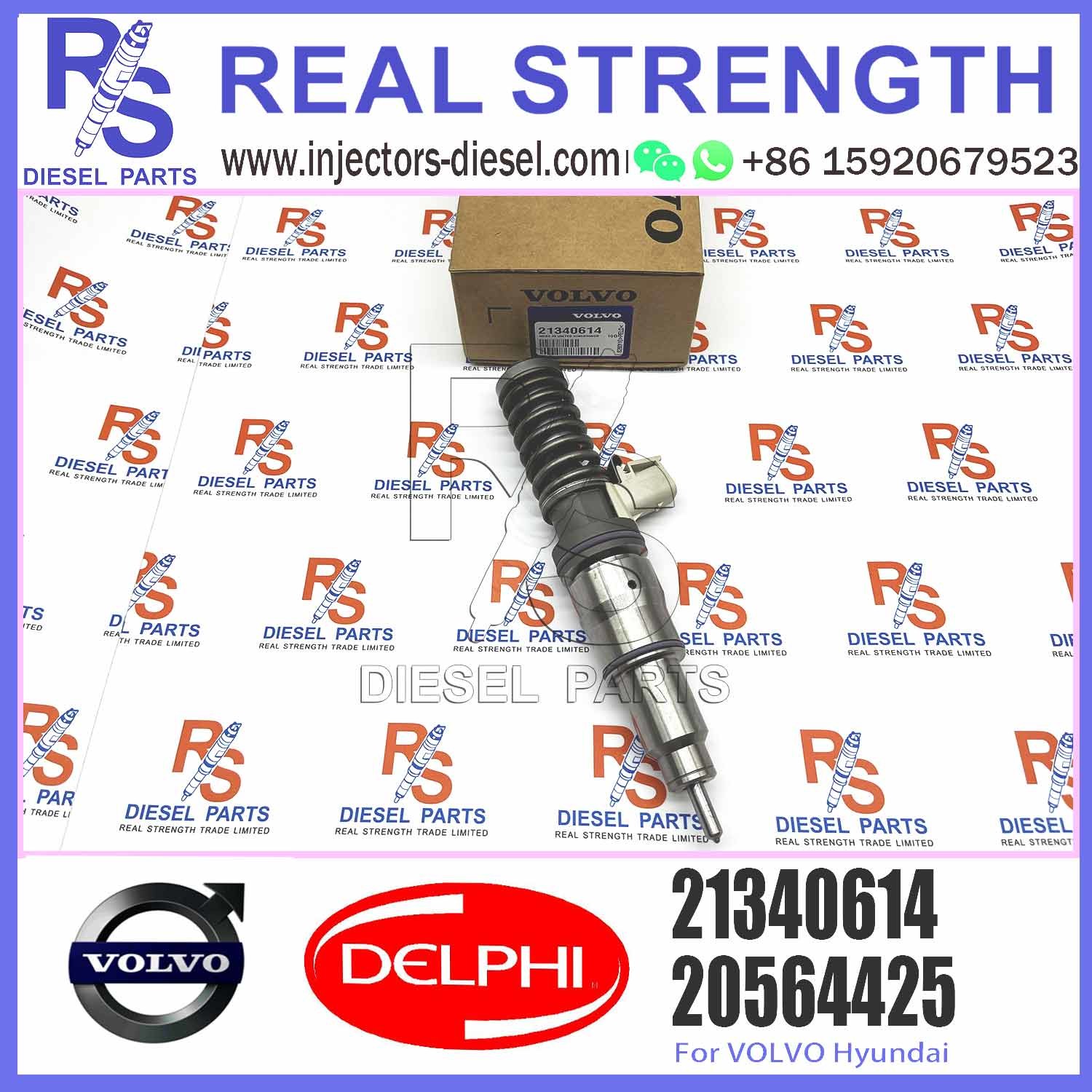 MD13 EURO 4 HIGH POWER E3 EUI Diesel Injector BEBE4D24104 BEBE4D24004 7421340614 7421340614 21371675 21340614