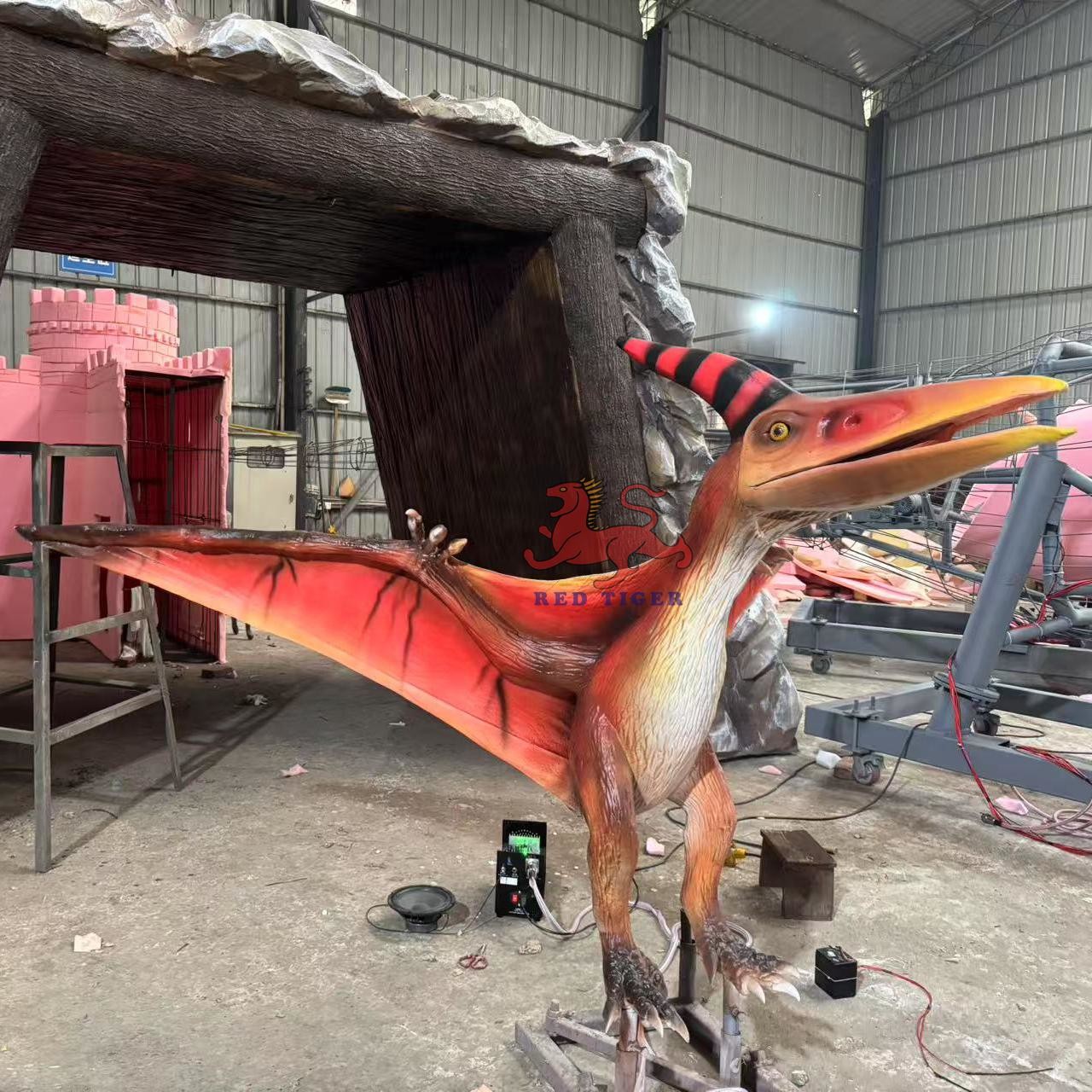Animatronic Realistic Dinosaur Pterosaur Waterproof