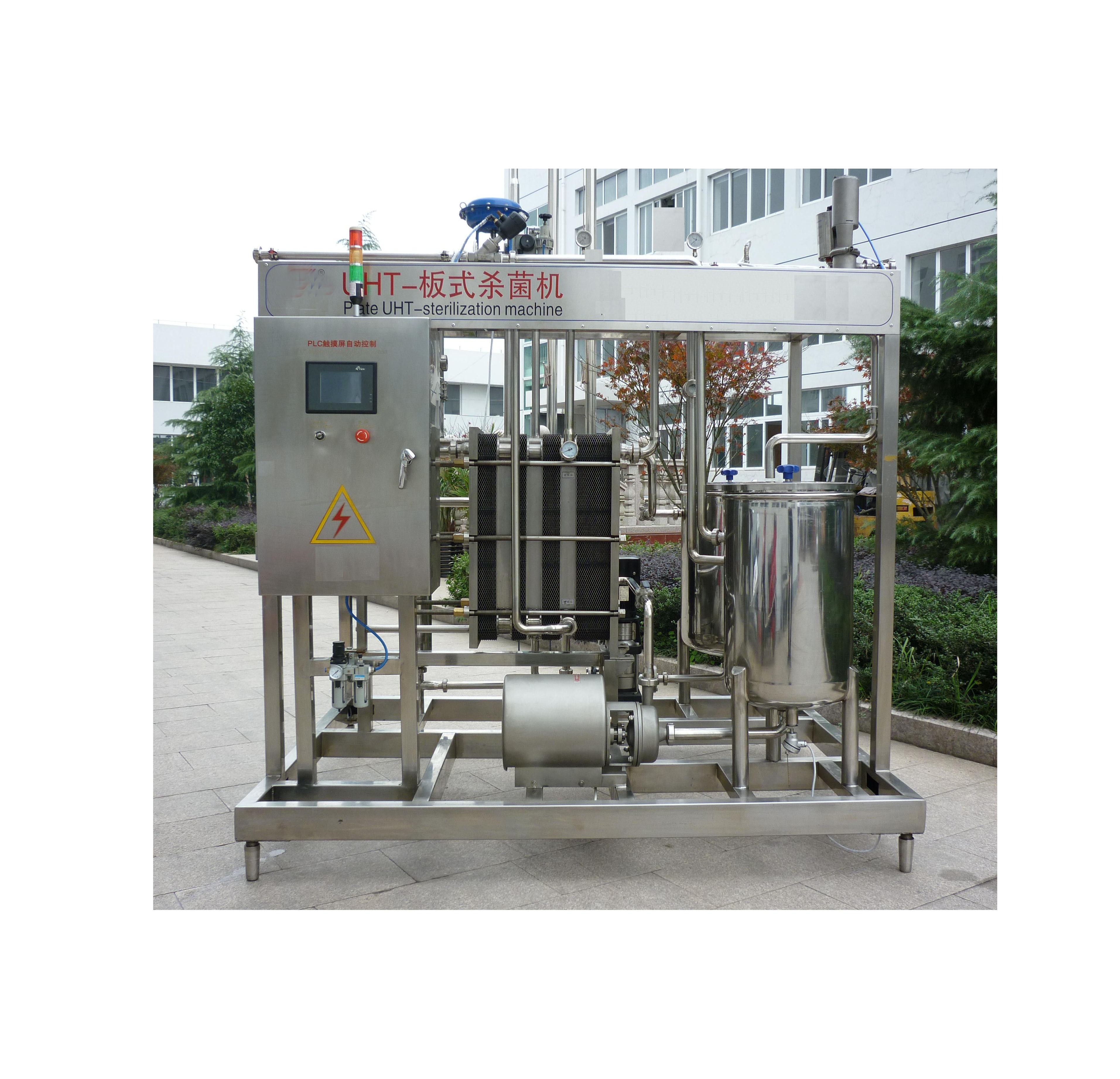 High Quality Small Scale Pasteurized Milk Combined Processing Line