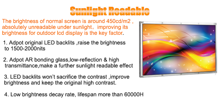 43 Inch Outdoor Touch Screen Kiosk High Brightness IP65 Waterproof For Outdoor Display