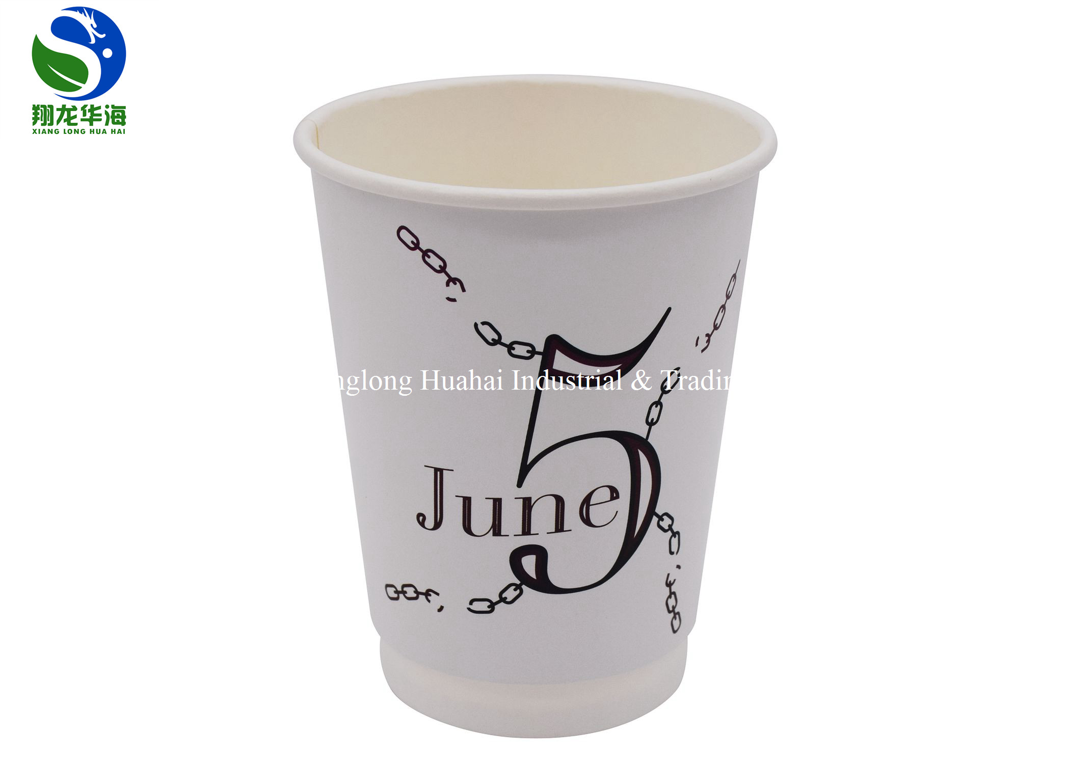 100% Eco Friendly 10 Oz Double Wall Paper Cups Insulated For Hot Drinks