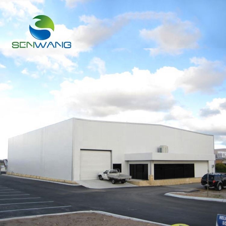 Economical Multi Span Steel Buildings Workshop , Safety Metal Frame Commercial Buildings