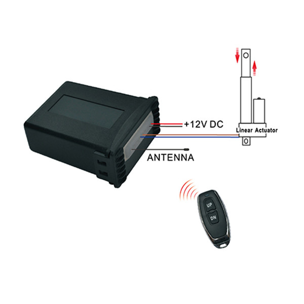 12VDC 20A Electric Linear Actuator Controllers Wireless With Key Fobs