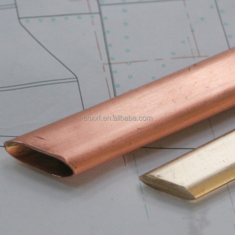 40% Elongation NXF Special Pipe TP1 TP2 Oval and Cross Tube GB/T17791 Copper Tube for Bending Cutting Welding Services