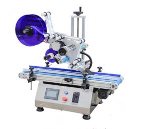 Quality Desktop Plane Labeling Machine 0.9kw For Flat Packaging Surface Labeling for sale