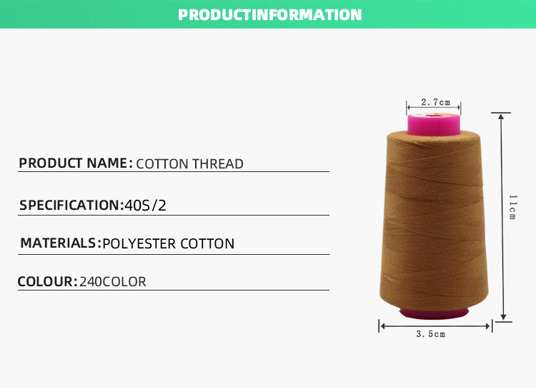 100-500g Cotton Thick Thread Jeans Sewing Medic Cotton Sewing Thread