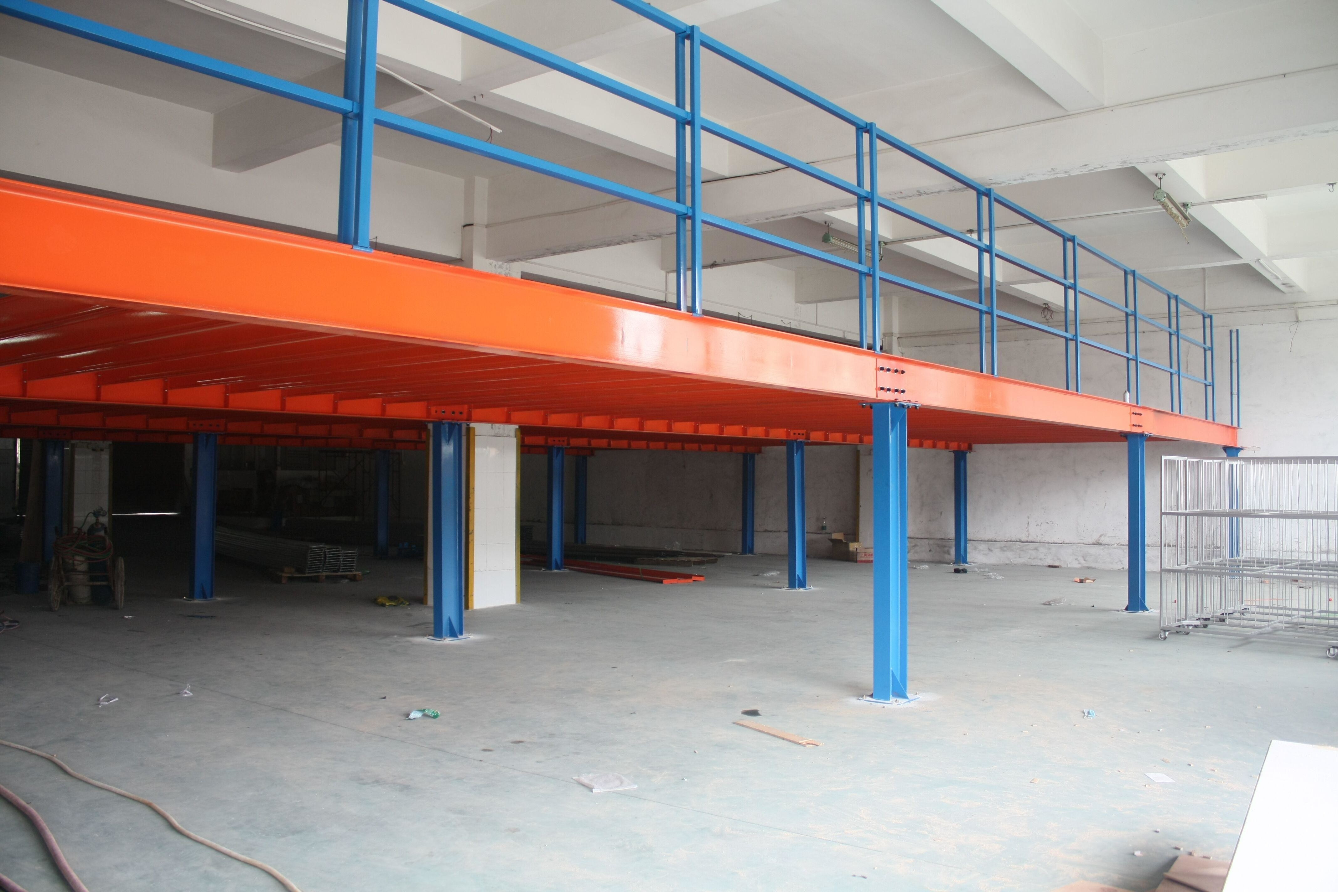 Steel Mezzanine Heavy Duty Shelf Customized Storage Tire Racking