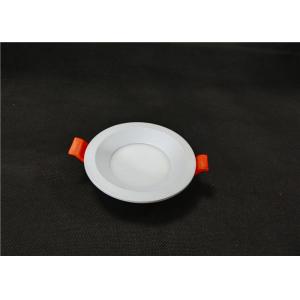 White Finish Round Panel 8000K 6W Recessed LED Ceiling Light