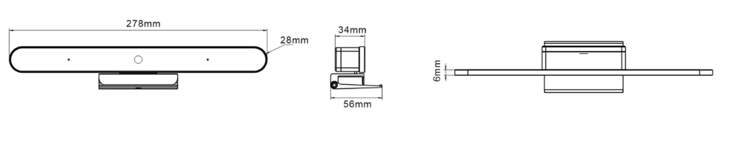 4K MZC USB 3.0 EPTZ Camera with 4X Digital Zoom Auto Fram
