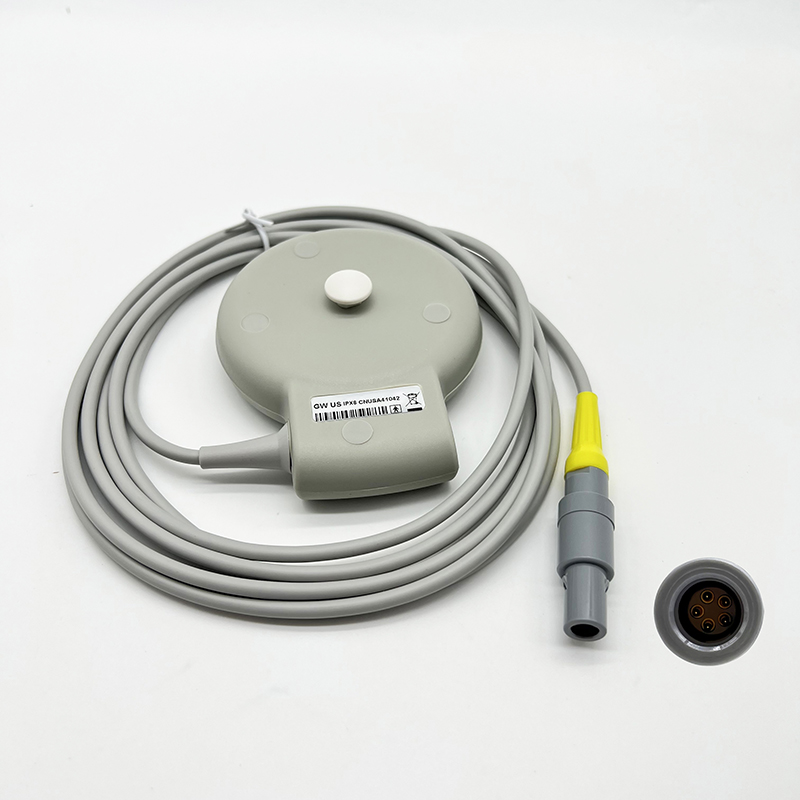 Durable Gray Fetal Monitor Transducer Probe 989803174921 CTG7 Goldway US