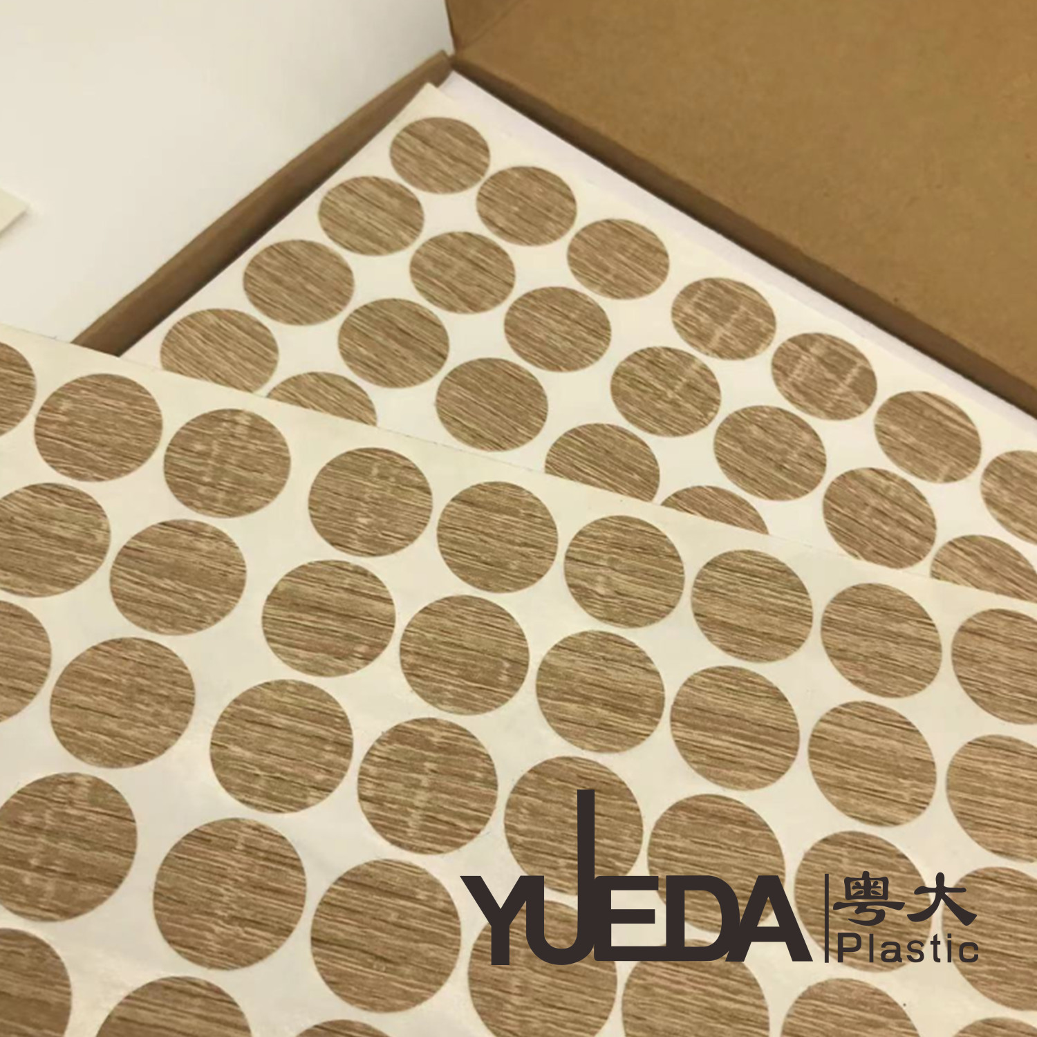 Water Resistance PVC Screw Cap Stickers Furniture Stickers To Cover Screws