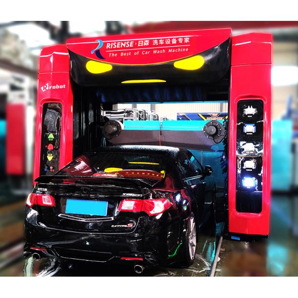 Risense Professional Manufacturer Big Car Washing Machine Automatic with air Dryer and Wheel Brushes