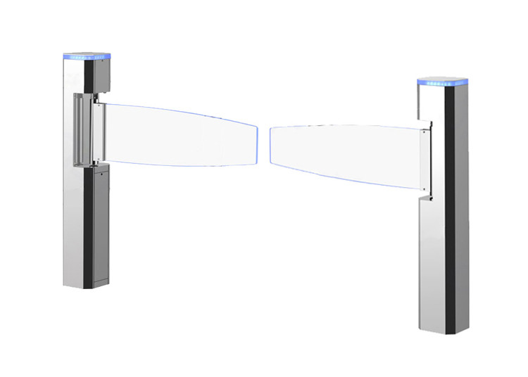 Bi Directional SS304 1.5s 10mA Access Control Swing Gate