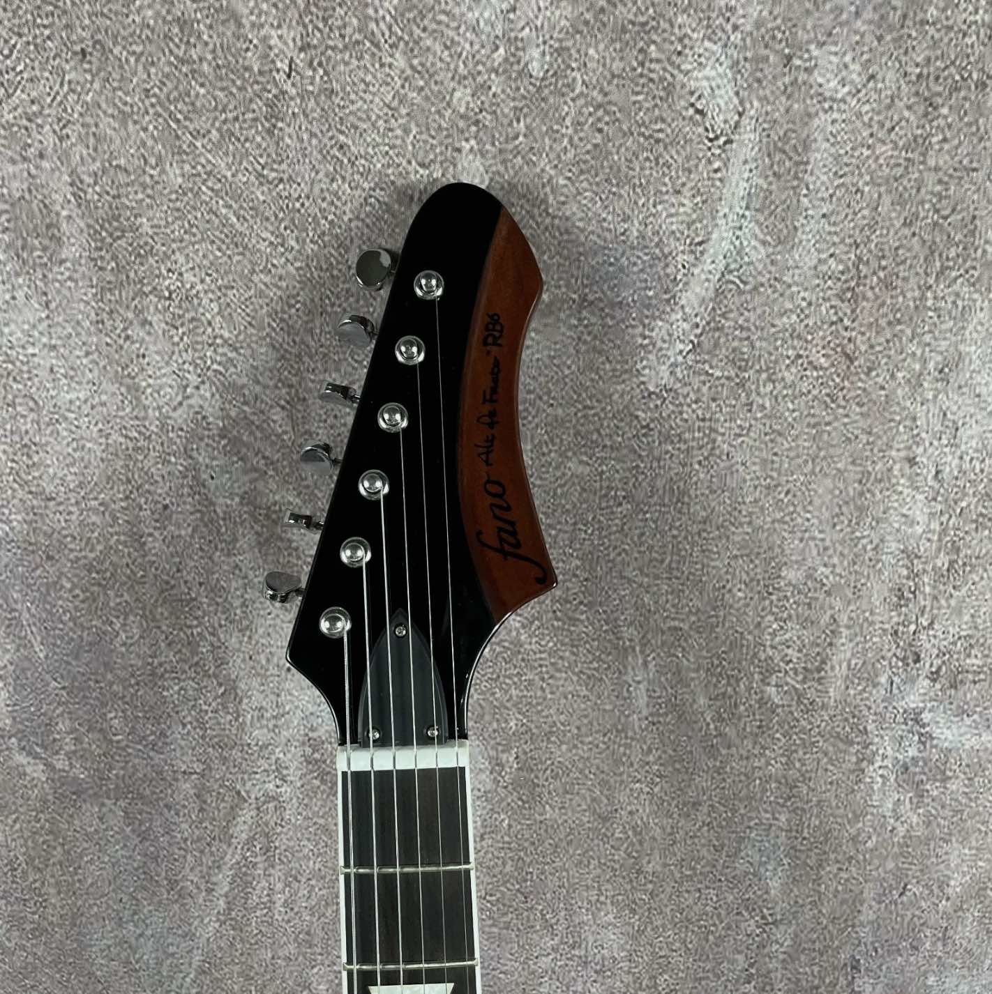 Custom Flamed Top Electric Guitar with P90 Pickups Solid Body Rosewood fingerboard