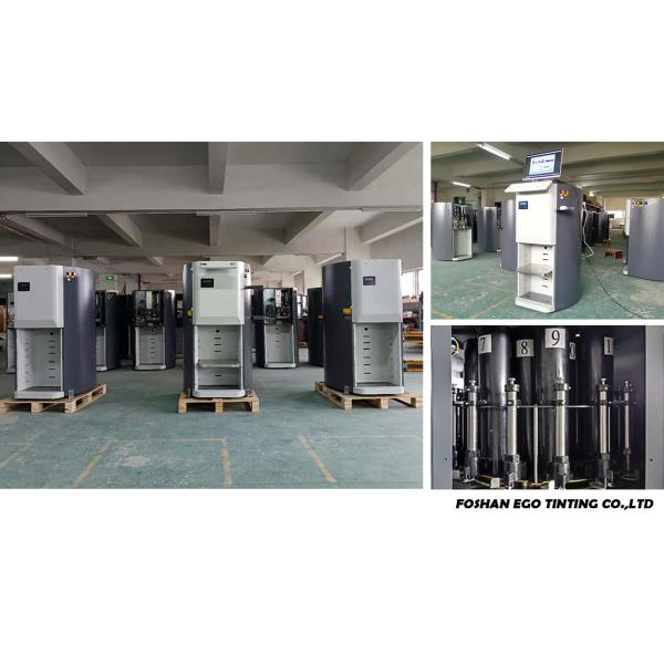 150W Emulsion Paint Tinter Equipment Computerized Color Mixing Machine