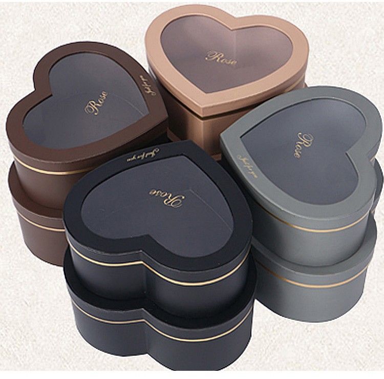 High Quality China Wholesale Custom Logo Printing Heart Shape Wedding Festival Gift Packaging Cardboard Box for Chocolates Cookies Candies Prensents