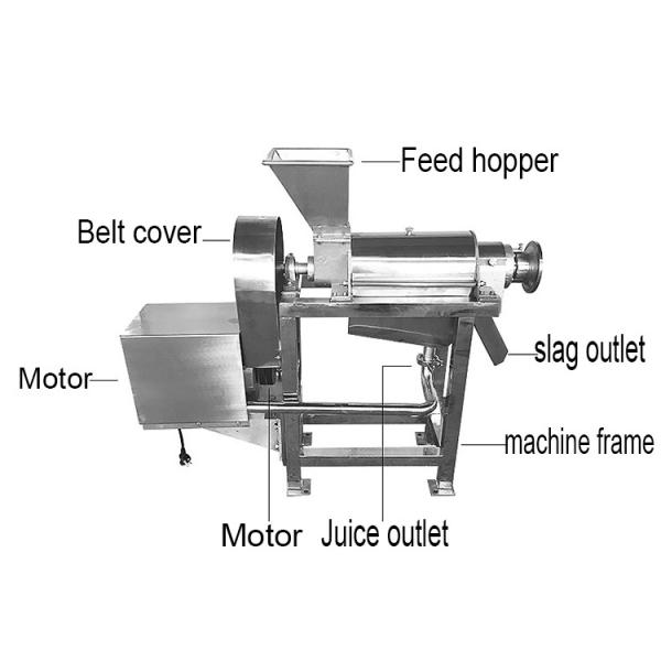 Automatic Apple Juicer Machine 100kg Juice Extractor Machine