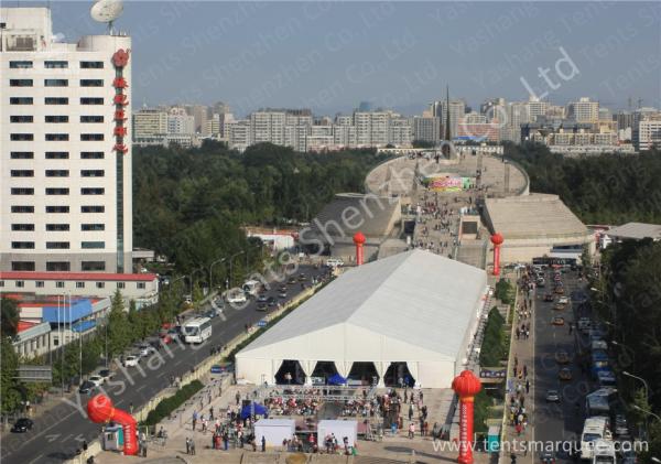 30X150M large exhibition tent , Square car show tent 850gsm PVC Fabric Cover