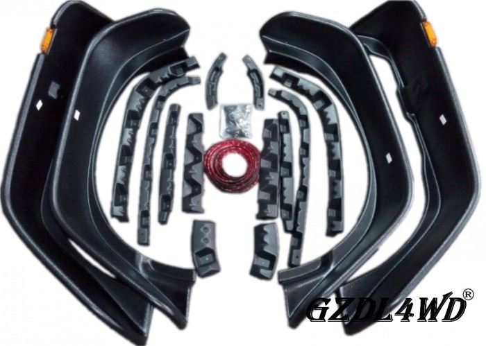6PCS Car Fender Flares For Jeep Cheroke XJ 1984-2001 Off Road Parts
