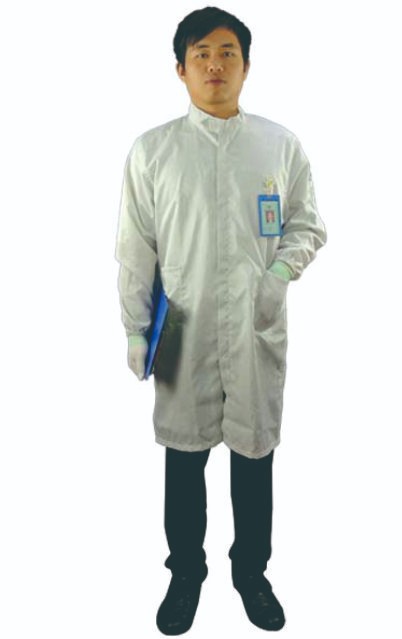2.5mm Grid 98% 99% Polyester Antistatic ESD Coverall