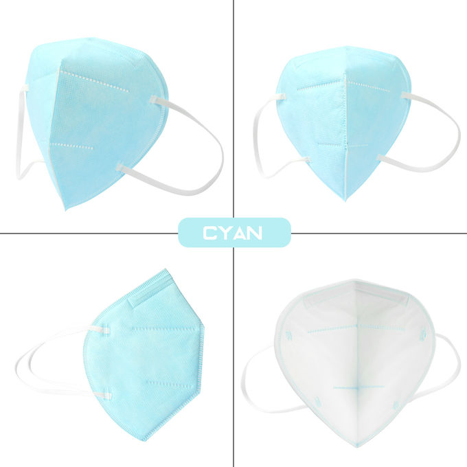 Multiple Layer N95 Face Mask Various Color Available For Outdoor Protective