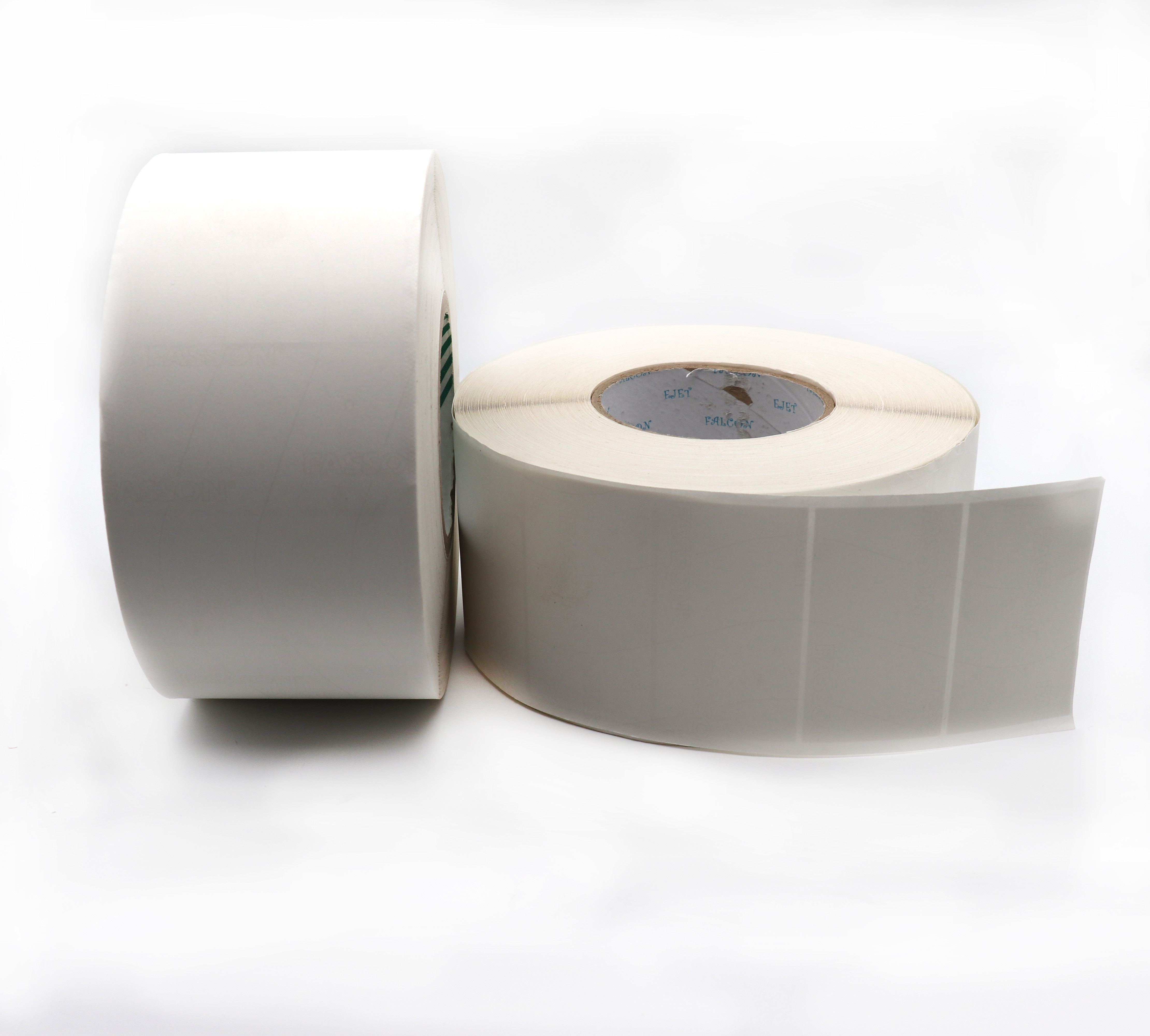Thermal self-adhesive blank white label barcode qr code pricetag waterproof oilproof tear resistant sticker labels