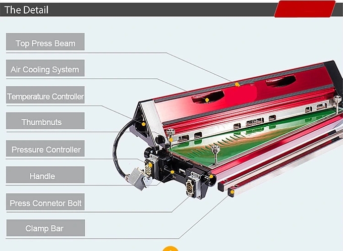 Conveyor Belt Service Use Air Cooling PVC Belt Vulcanizing Machine 2