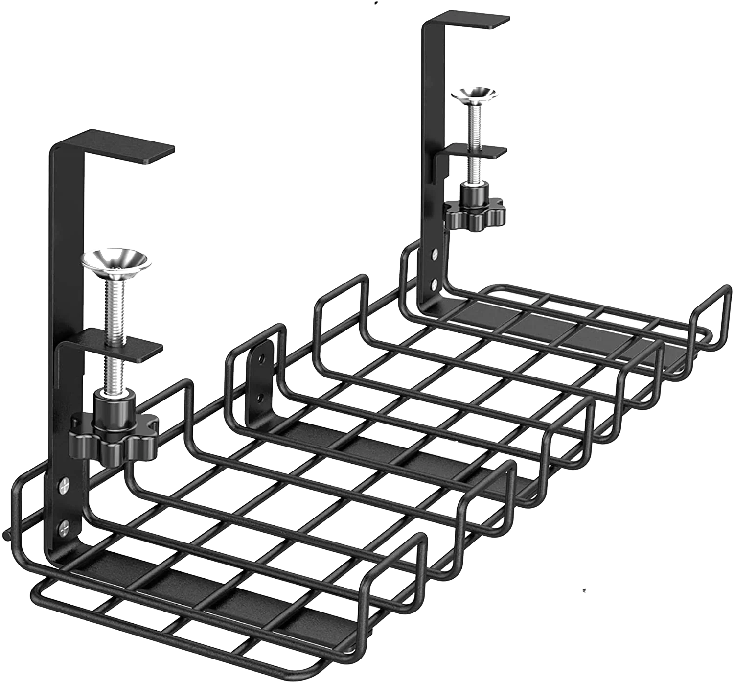 Office Electric Wire Organizer Tray Non-folding Rack for Hassle-free Wire Management