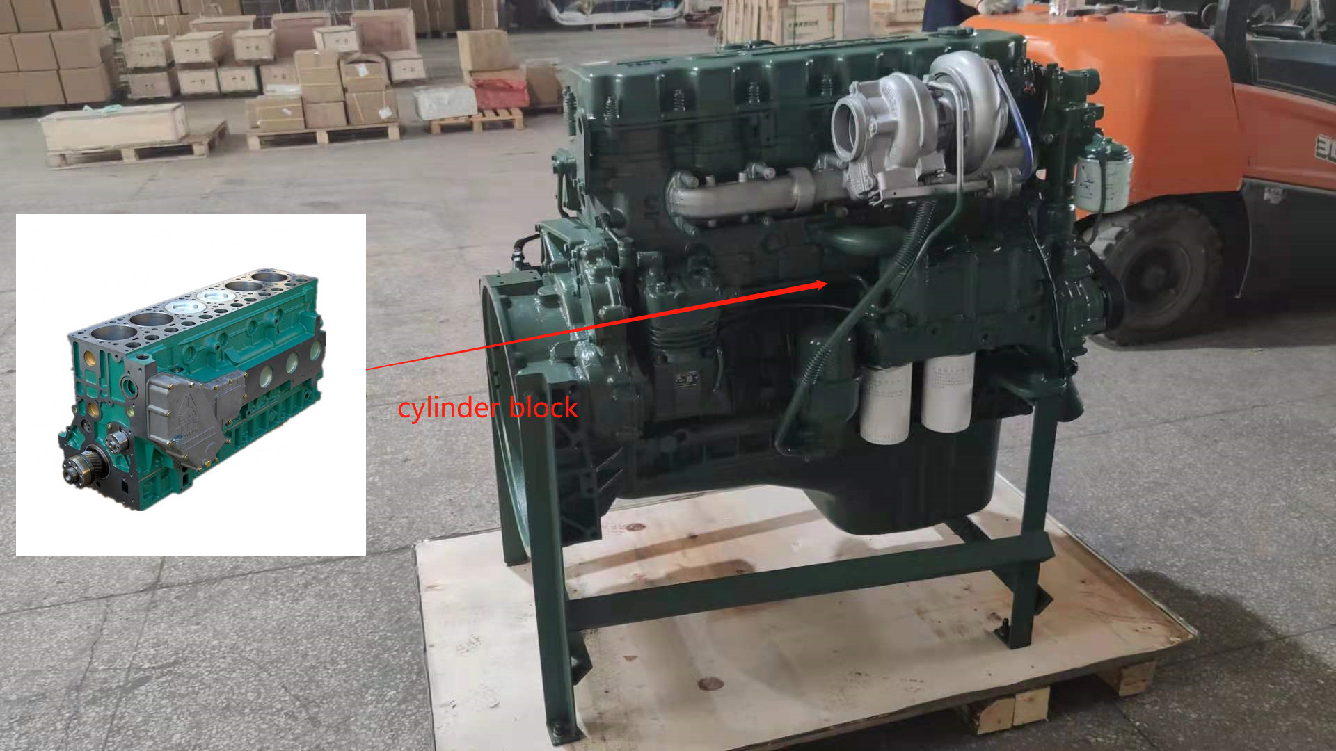 4HK1 6HK1 Cylinder Block for Isuzu 4JJ1 4JB1 4JF1 Yanmar Engine Spare Parts and Purpose Replace/Repair