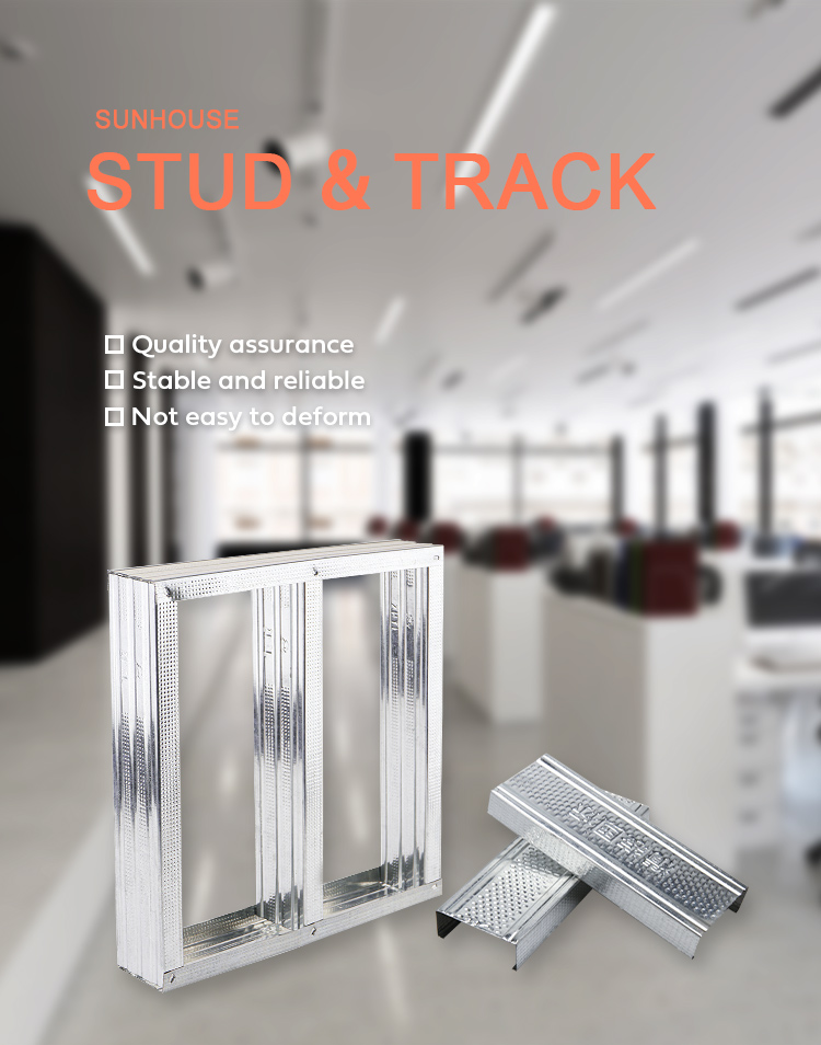 Customized Metal Partition Wall System Furring Channel ISO9001 Certificate